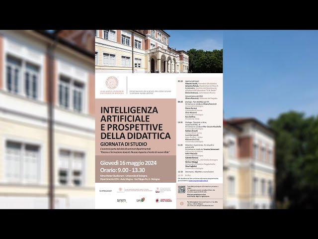 "Intelligenza Artificiale e Prospettive della Didattica" -  (16/05/2024)