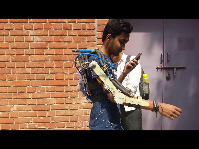 Robotic Exoskeleton Arm | Best B.Tech Project* 2017,IIT Kanpur