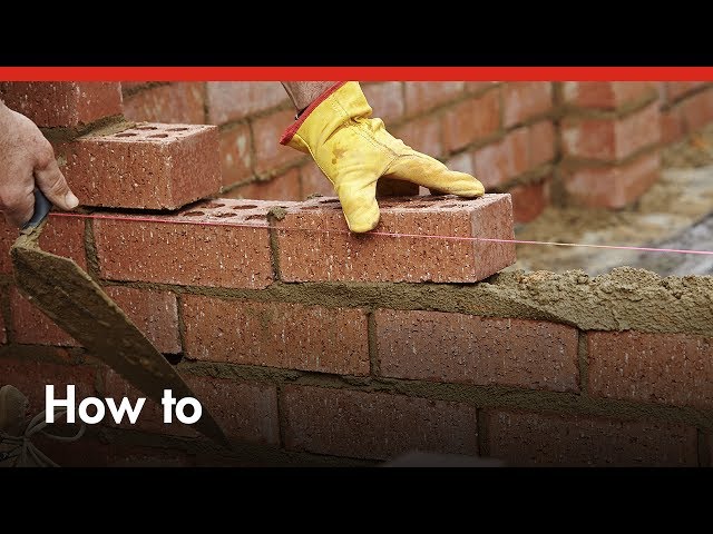 Bricklaying 101: How To Build A Brick Wall - Bunnings Warehouse