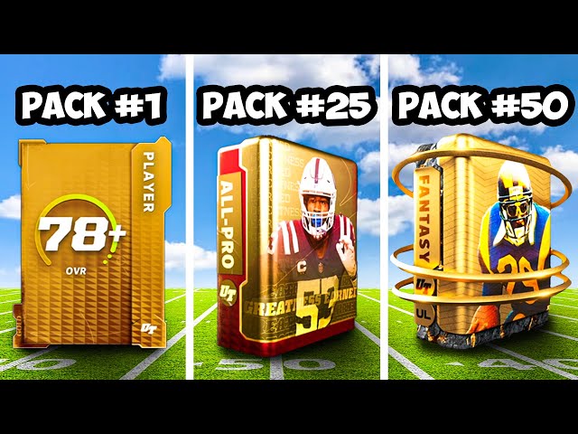 50 Packs Build My Team!