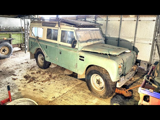 JENSEN INTERCEPTOR V8 LAND ROVER BARN FIND