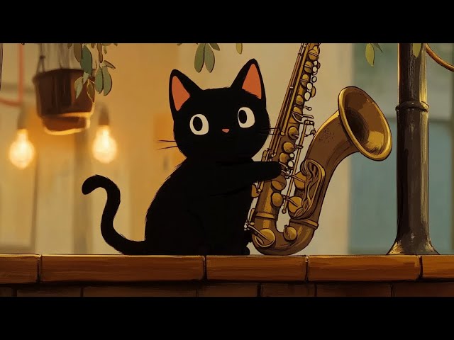 jazzy cat 🐈 lofi hiphop chill mix | relax and have fun