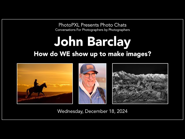 Photo Chat With John Barclay