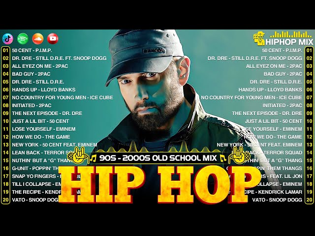 90s 2000s HIP HOP MIX🔥🔥Ice Cube, 50 Cent, Lil Jon, 2Pac, Dr Dre, Snoop Dogg, DMX & More 💰💰