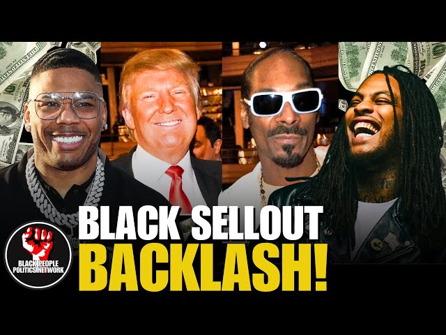 Black People FURIOUS With Black Hip Hop Stars SUPPORTING Trump