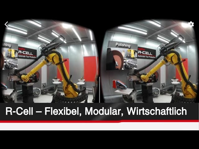 Supfina R-Cell - Flexible solutions for robot supported machining (VR)