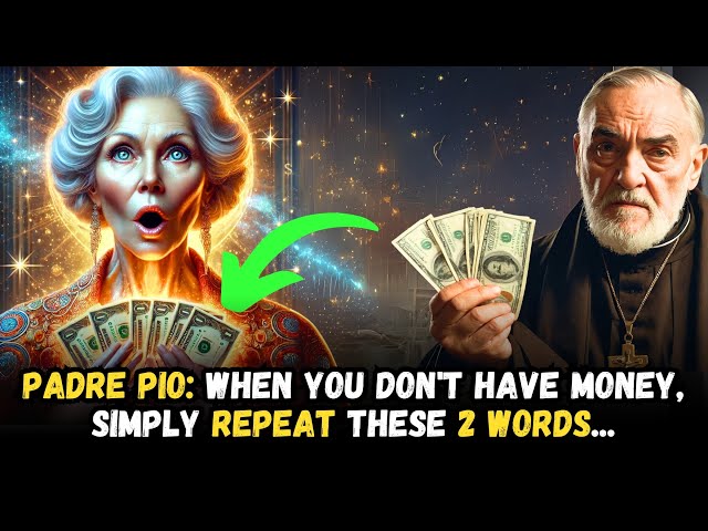 ⚠️ FARTHER PIO: WHEN YOU DON'T HAVE MONEY, SIMPLY REPEAT THESE 2 WORDS AND BECOME A MONEY MAGNET...