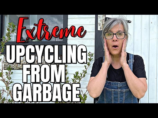 Extreme Upcycling from Garbage / Trash to Treasure Home Decor