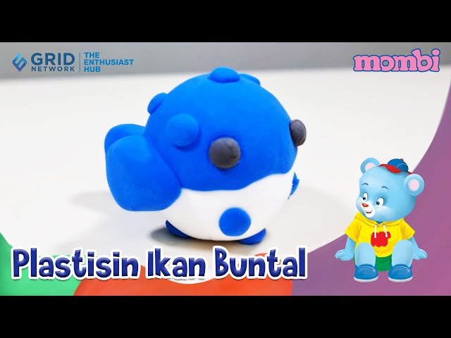 Membuat Plastisin - Ikan Buntal