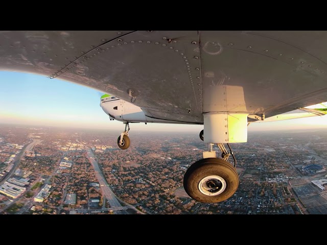 Sunset Flight around Atlanta - 360 VR