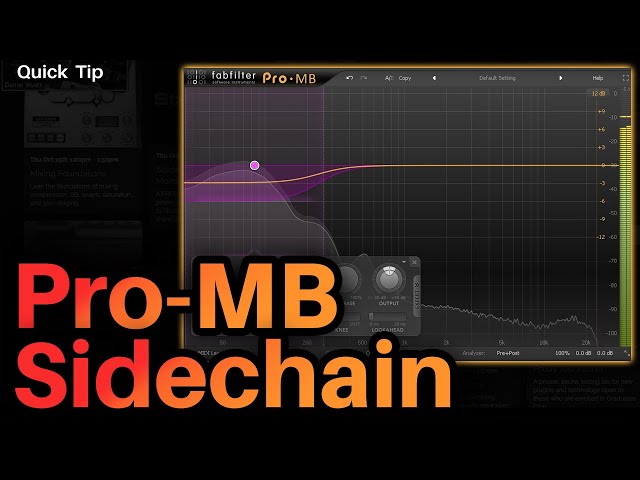 Kick and Bass Sidechaining with Pro-MB (Multiband)