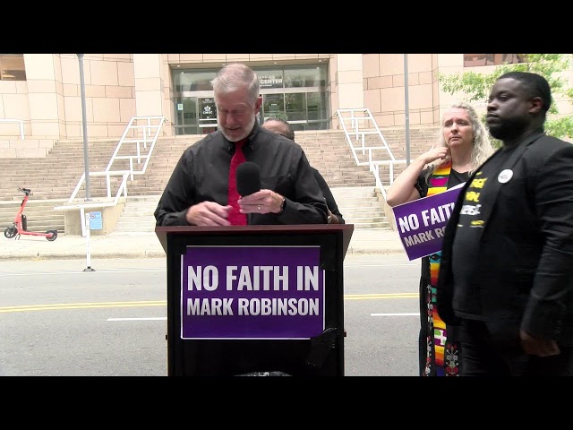 "No Faith in Robinson": Charlotte Faith Leaders Reject Mark Robinson