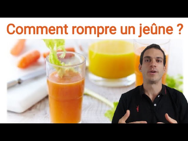 Comment rompre un jeûne ?