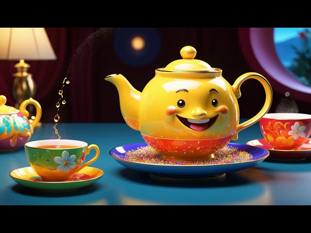 I'm a Little Teapot | Fun Action Song for Kids | Nursery Rhymes & Kids Songs