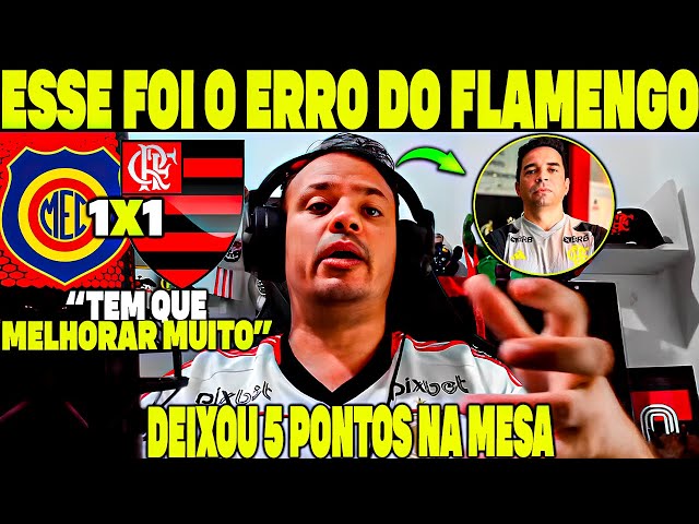 ESSE FOI O ERRO DO FLAMENGO CONTRA O MADUREIRA! TEM QUE MELHORAR MUITO! DEIXOU 5 PONTOS NA MESA