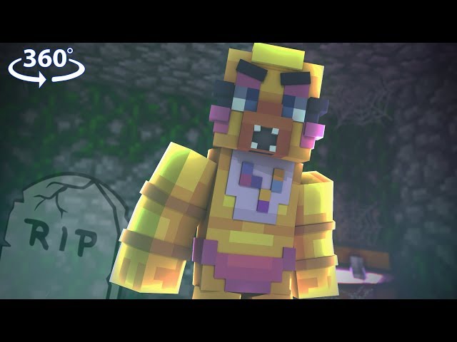 Five Nights At Freddy's BREAK IN! - CHICA'S RETURN! #4 - 360° VR  Minecraft Video