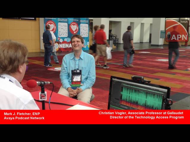 NENA 2013 Interview with Christian Volger from Gallaudet