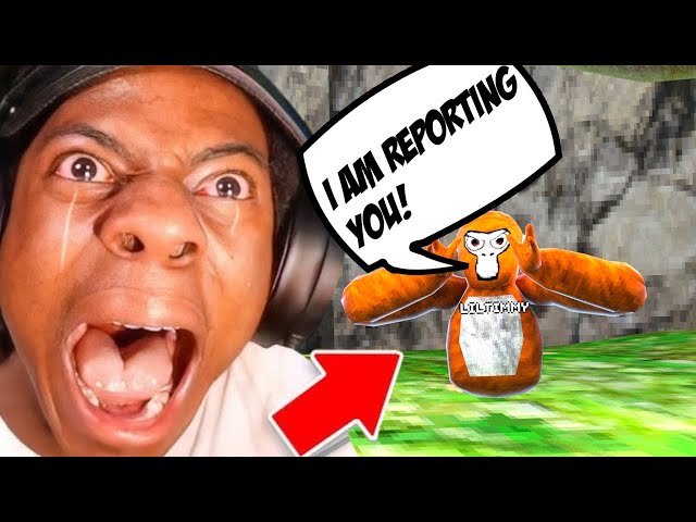 Trolling As ISHOWSPEED In Gorilla Tag! (FUNNY)