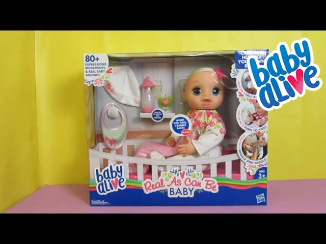 Real As Can Be Baby Alive UNBOXING