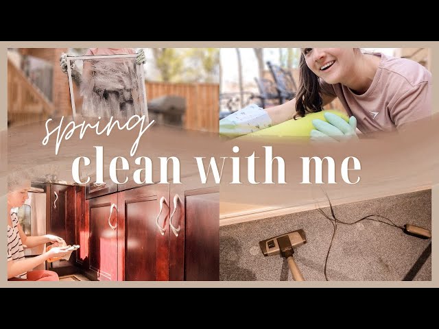 Satisfying Spring Clean With Me 2022 - Getting The House Ready For Summer & Cleaning Neglected Areas