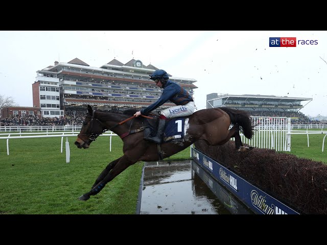 Classy horse! DJELO wins the William Hill Denman Chase!