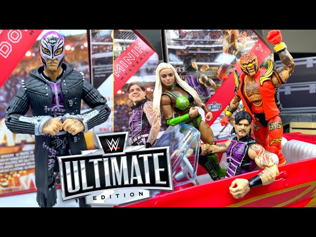 WWE ULTIMATE EDITION DOMINIK & REY MYSTERIO FIGURE REVIEW!