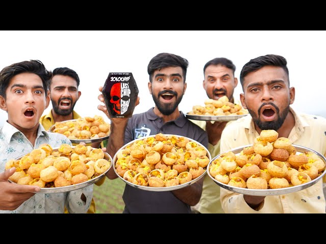 300 Pani Puri Eating Challenge | LOSER WILL EAT JOLOCHIP🥵