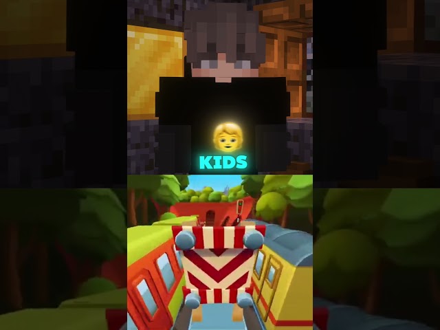 YouTube Kids |  #minecraft #fyp #viralshort #subwaysurfersshorts