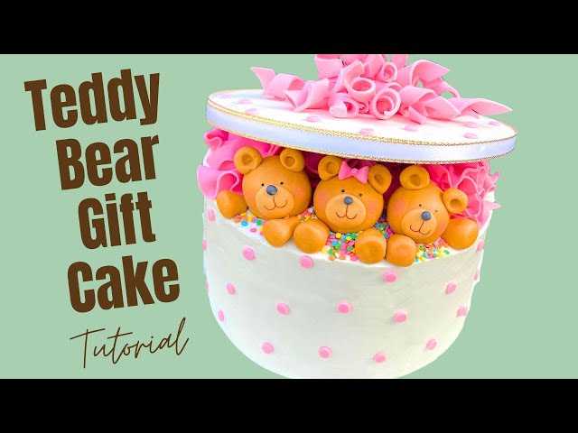 Teddy Bear Gift Cake