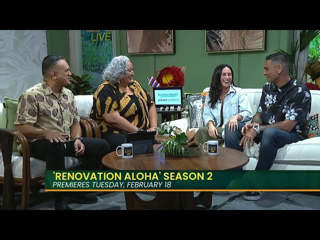 The Newest Season of “Renovation Aloha” with Tristyn & Kamohai Kalama