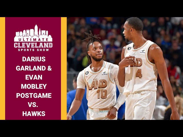 Darius Garland & Evan Mobley address the media after being named to the NBA All-Star team