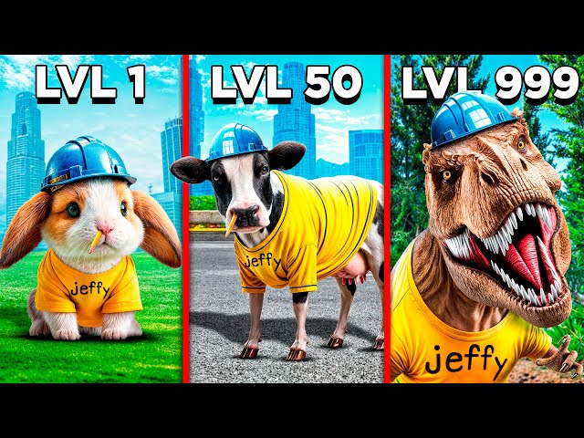 Jeffy Becomes ANY ANIMAL In GTA 5!