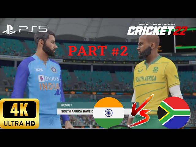 India VS South Africa - T20 World Cup 2022 - Cricket 2022 - Part 2 - PlayStation 5🏏