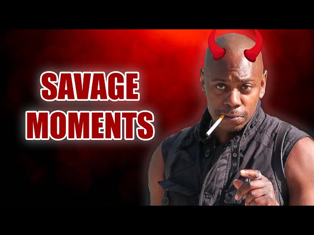 Dave Chappelle being a savage for 10 minutes straight