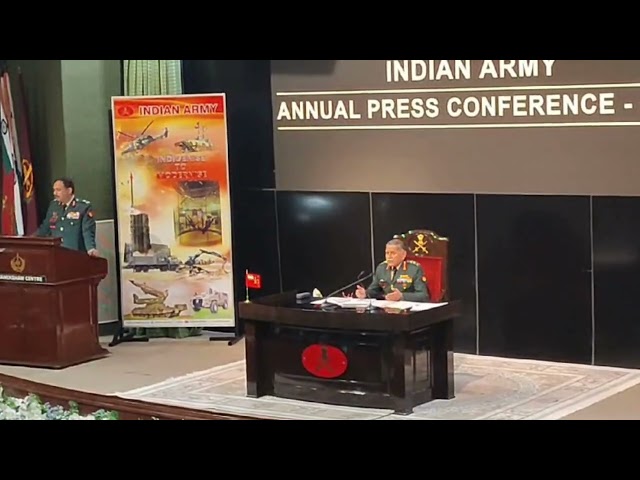 Indian Army Chief speaks on Army Day 2025 Part-1