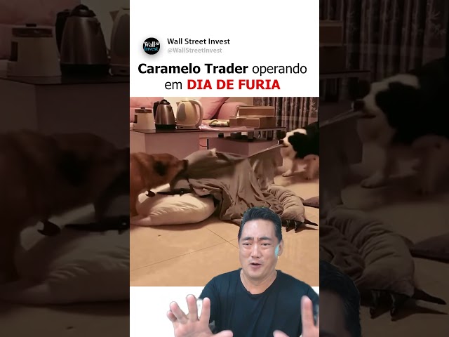 Caramelo Trader operando em DIA DE FURIA