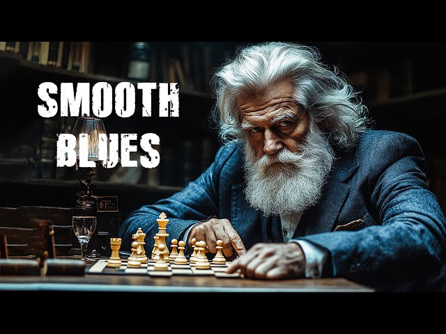 Smooth Blues Night Music for Work, Study 💽 Relaxing Slow Blues Instrumentals for Deep Sleep