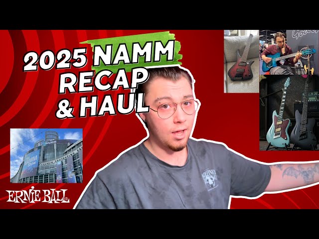 Namm 2025!🎸 (HAUL + RECAP) best guitars I've seen!