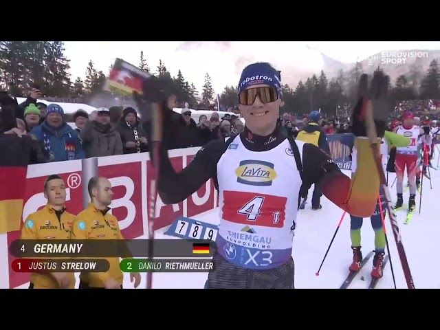 Biathlon World Cup 24-25, Race 31, Relay Men, Ruhpolding, Germany