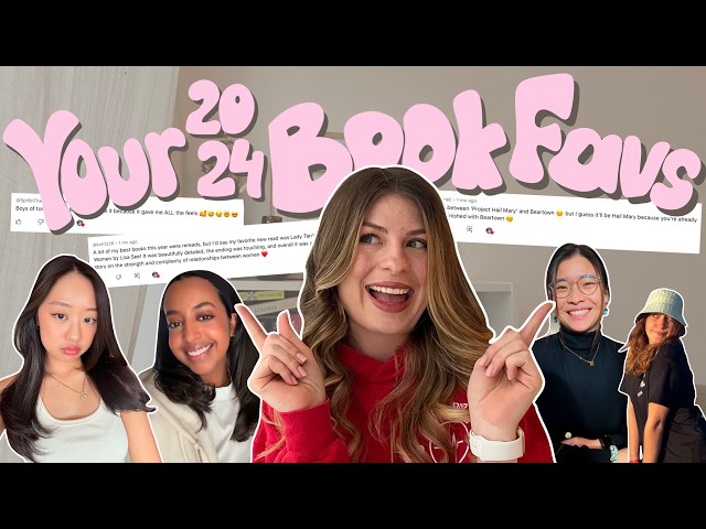 Book Recs from YOU & My Friends ✨🤩 (Not Me!)