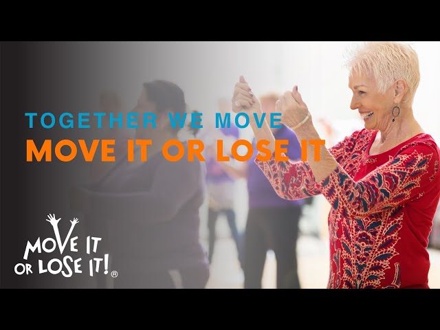 Together we move: Spreading the joy of Move it or Lose it exercise classes across the UK!