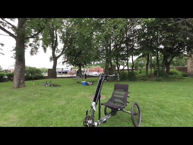 VR180° Great disability bicycle design, - Cycling for all, Sheffieild