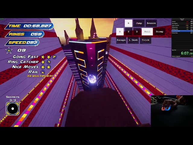 Sonic GT Full Game Speedrun any% 12.41.22