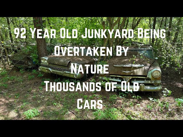 Old Car City, White GA - Walking Tour - Thousand of Cars Overtaken By Nature