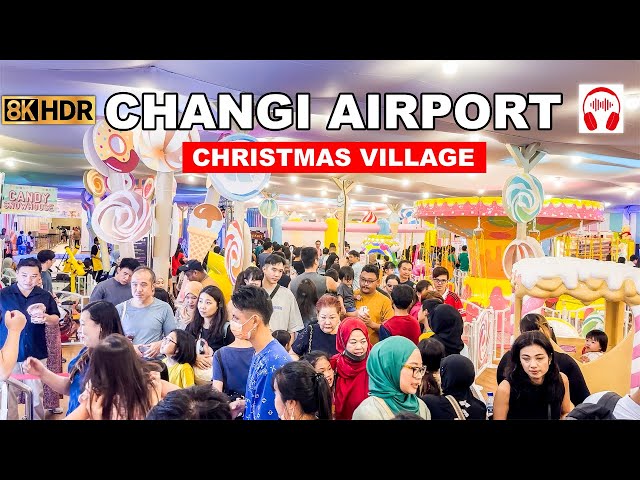 Christmas In Singapore 2023 | Changi Festive Village 2023 🇸🇬🎄