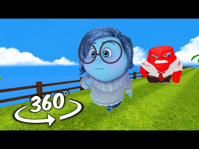 Inside Out 2 Emotions Chase You But it's 360 degree video #2