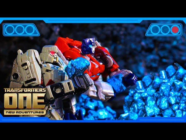 Energon Trick Shot Challenge! | Transformers One: New Adventures | EP01 | Animation