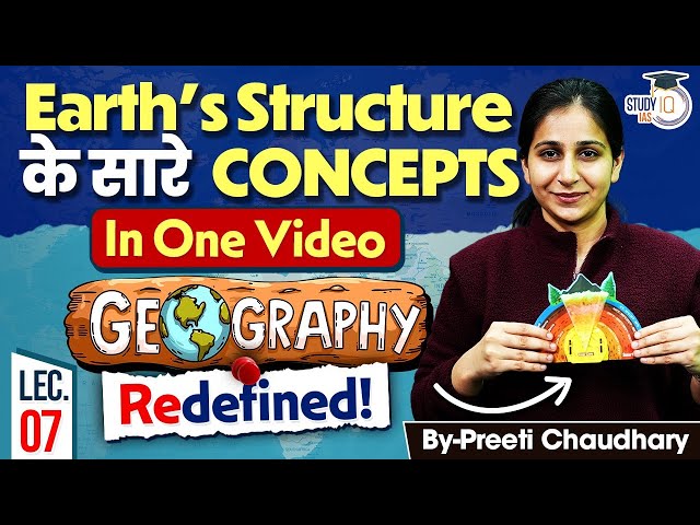 UPSC 2025 | Complete UPSC Geography Lectures In Hindi | Earth' s Structure