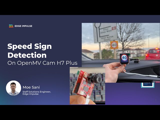 Building a Speed Sign Detector with Edge Impulse