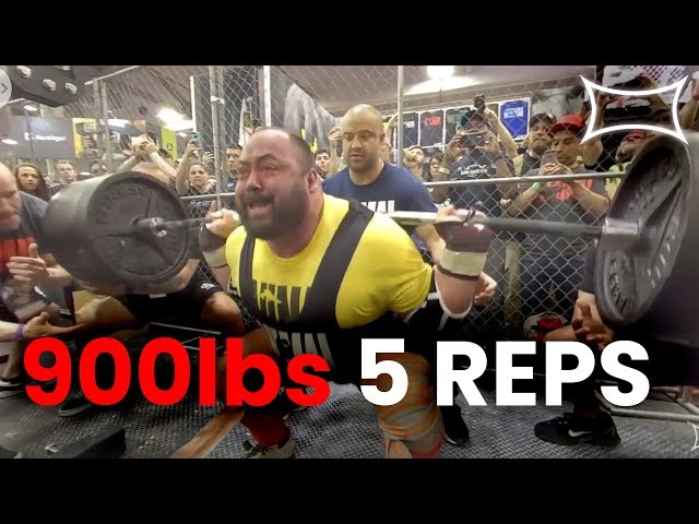 360 Video (YOU MOVE THE CAMERA) | 900lb SQUAT FOR 5 REPS Andre Malanichev  | ANIMAL CAGE  2019